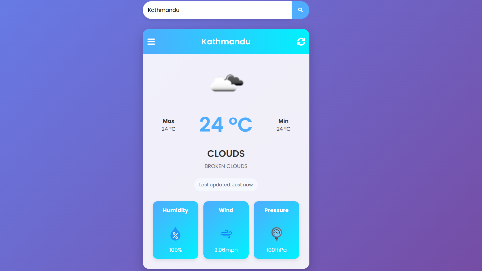 Weather App